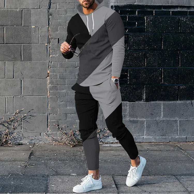 Gregorius Hoodie & Sweat Pants Co-Ord - DUVAL