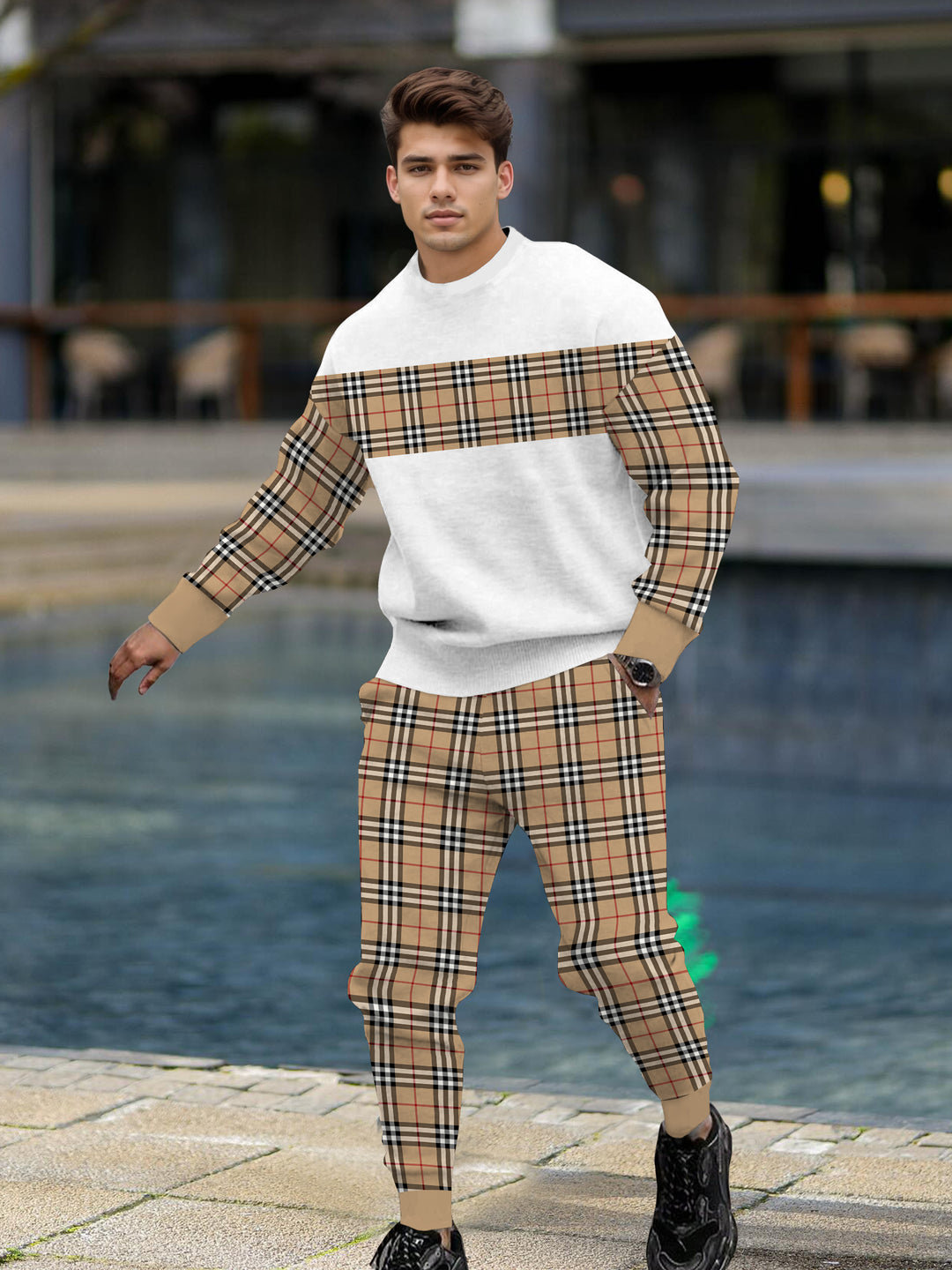 Long Sleeve Casual Two-piece Set - DUVAL