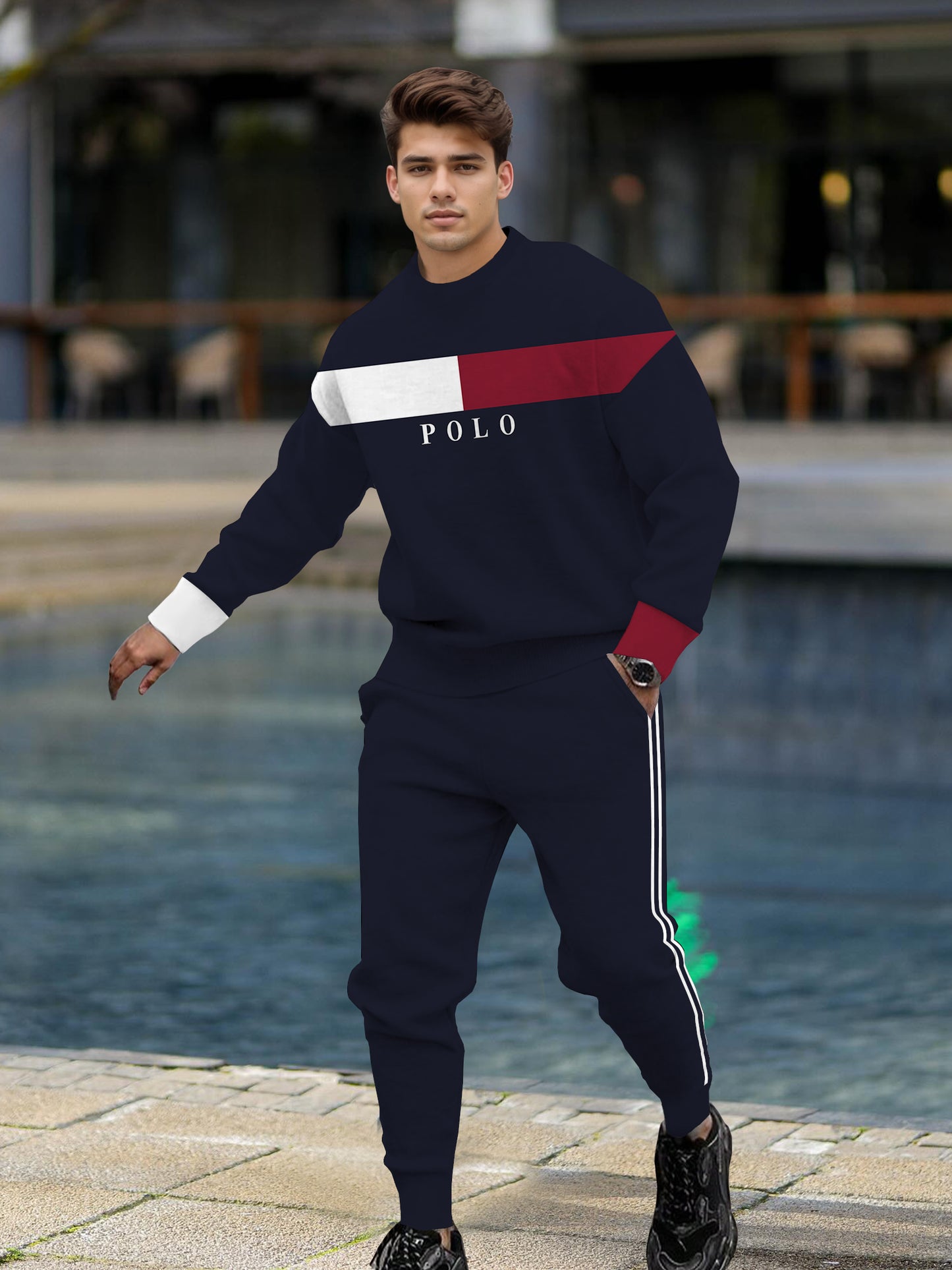 Long Sleeve Casual Two-piece Set