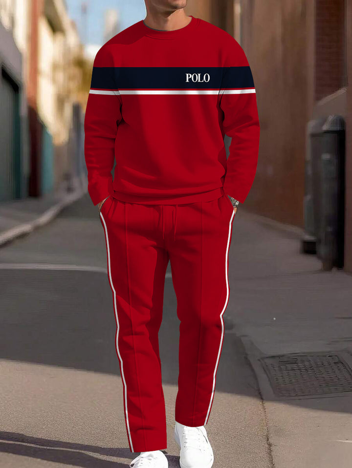 Long Sleeve Casual Two-piece Set - DUVAL