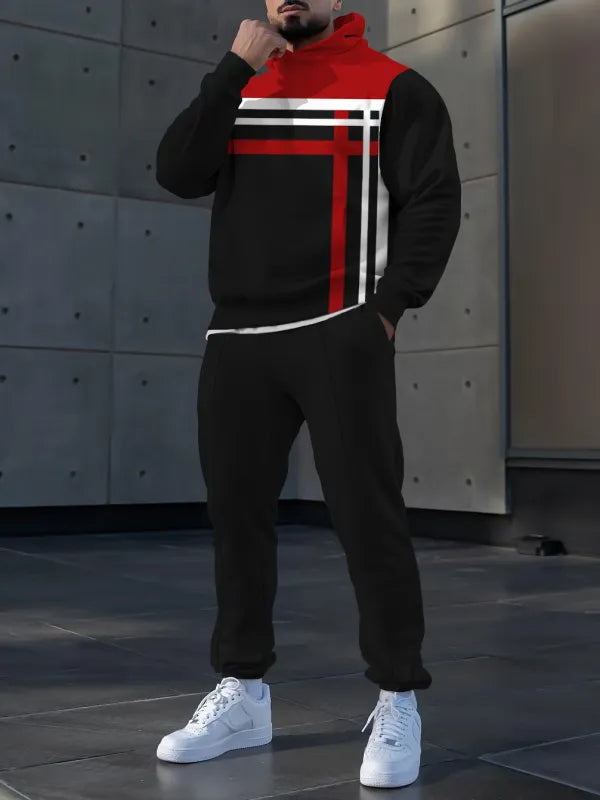 Long Sleeve Casual Two-piece Set - DUVAL