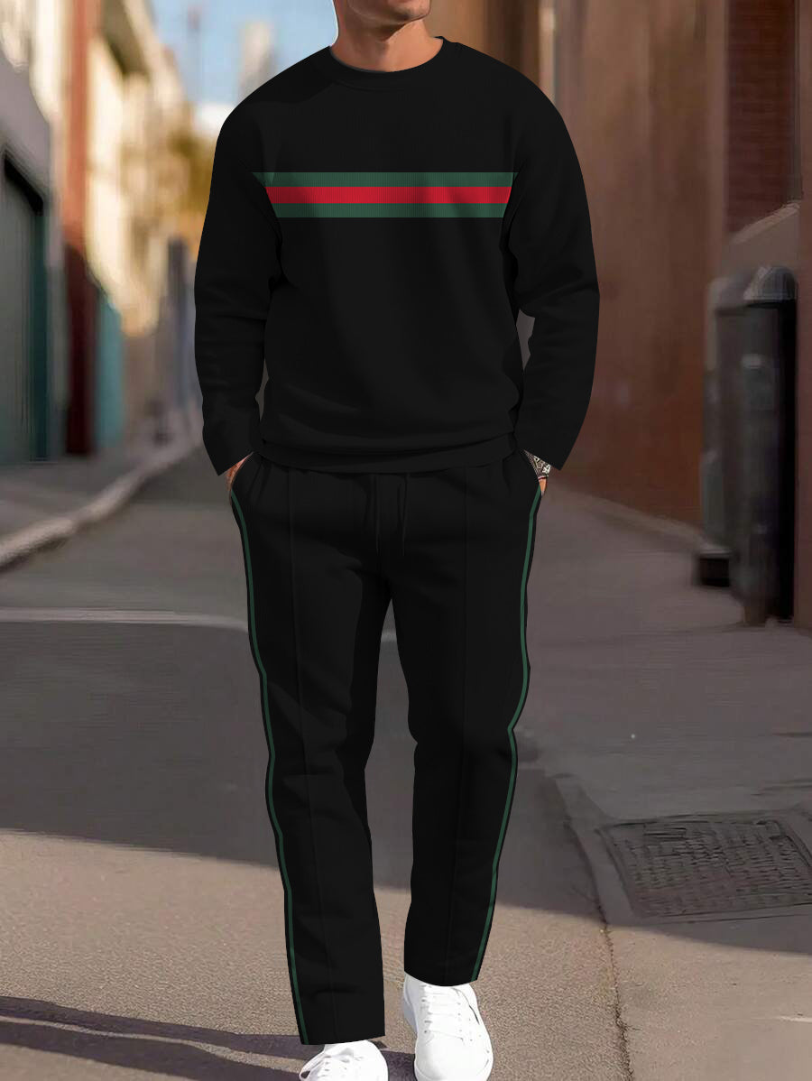 Long Sleeve Casual Two-piece Set - DUVAL