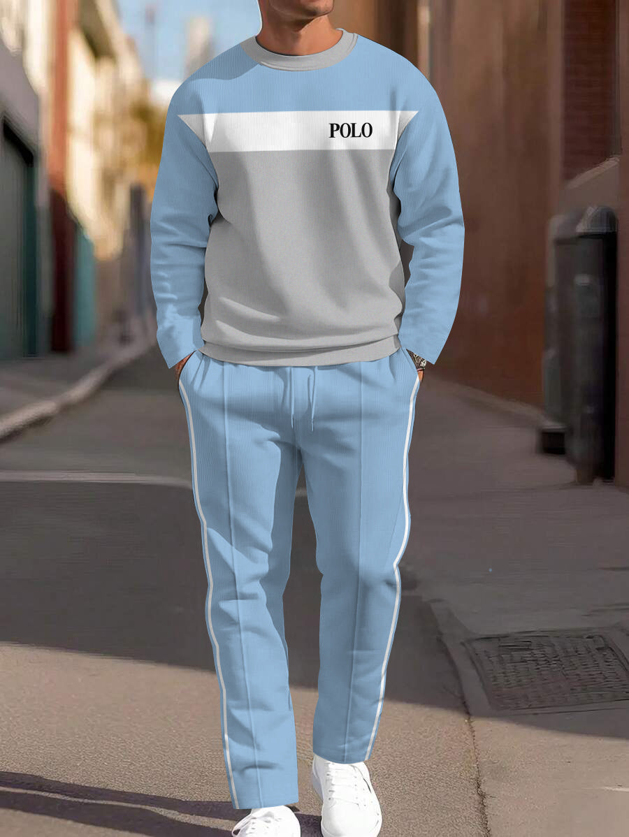 Long Sleeve Casual Two-piece Set - DUVAL