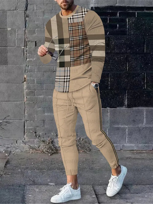 Long Sleeve Casual Two-piece Set