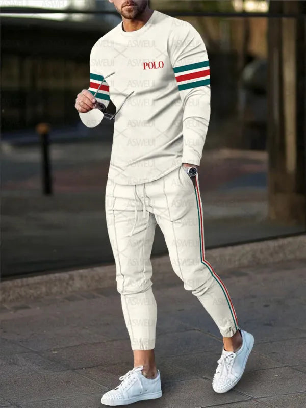 Long Sleeve Casual Two-piece Set - DUVAL