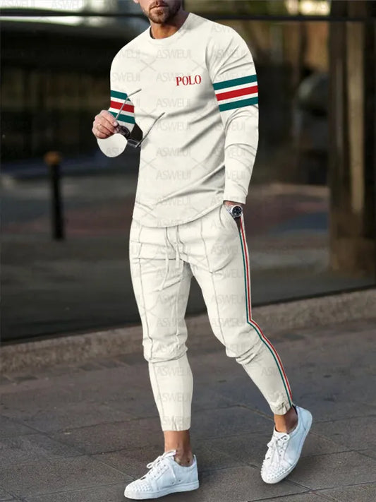 Long Sleeve Casual Two-piece Set