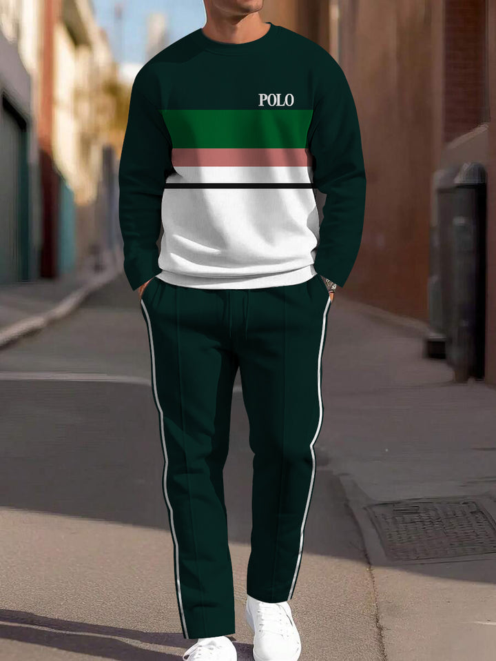 Long Sleeve Casual Two-piece Set - DUVAL