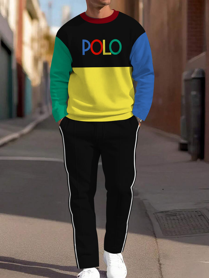 Long Sleeve Casual Two-piece Set - DUVAL