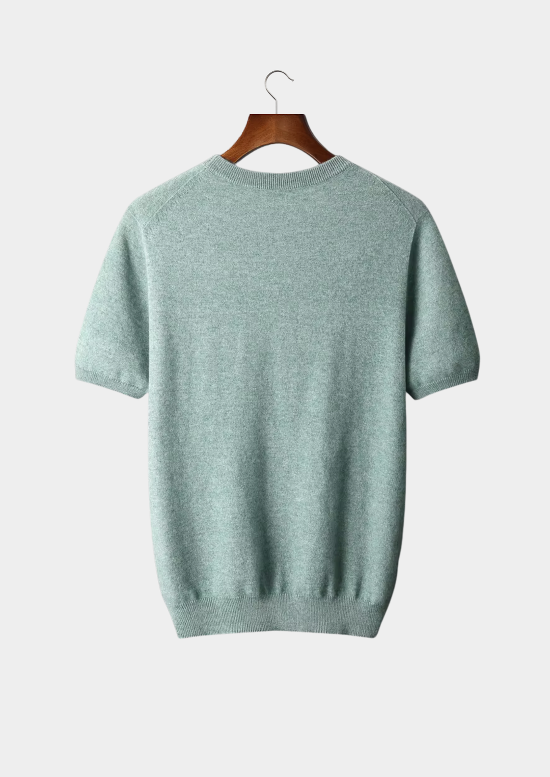 Premium Cashmere Classic Crewneck T-Shirt