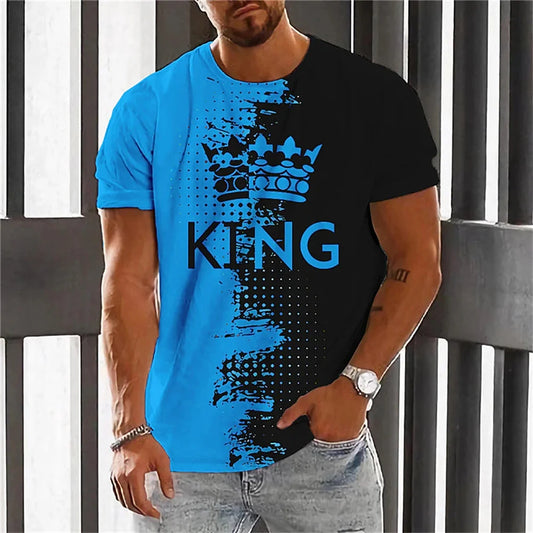 King Black and Blue T-Shirt