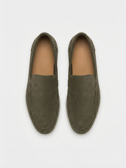 Olive Yacht Loafers