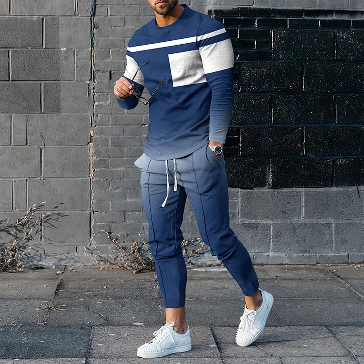 Isidore Blue Tracksuit Co-Ord - DUVAL