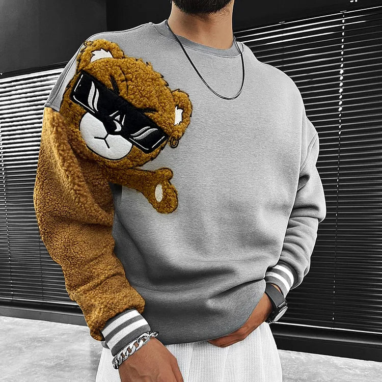 Teddy Bear Oversized Sweatshirt – DUVAL