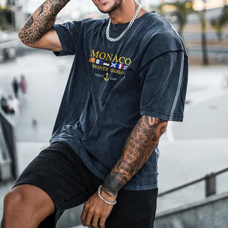 Monaco Monte Carlo Yacht Club T-Shirt - DUVAL