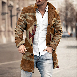 Retro Vintage Standing Collar Coat - DUVAL