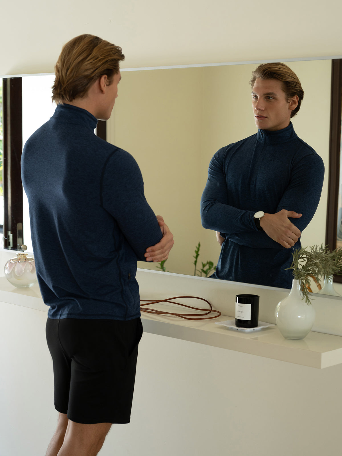 Softest Performance Half Zip With Side Pocket