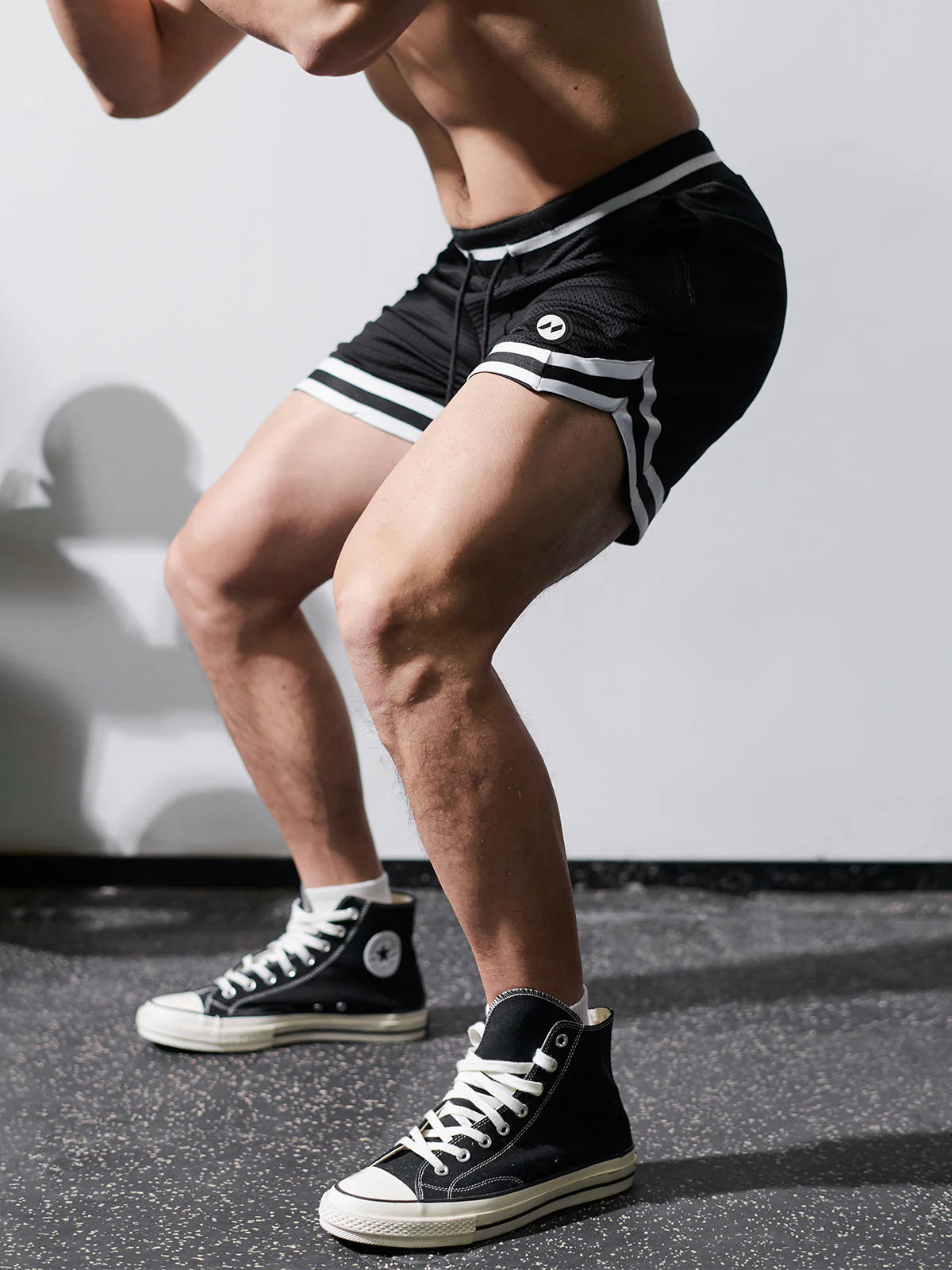 Gym To Street Mesh 6" Short-Palm Print