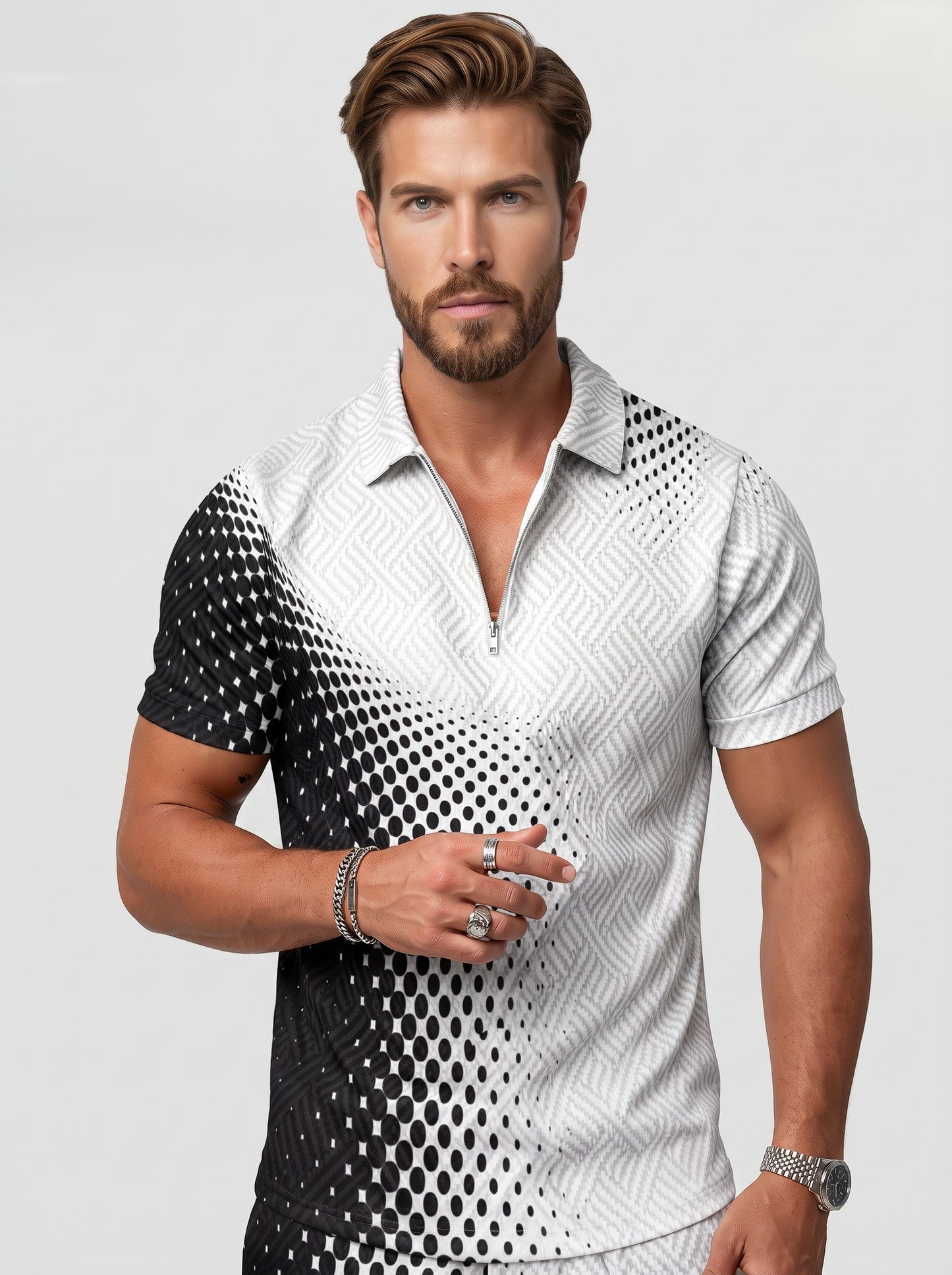 The Fade Polo Set