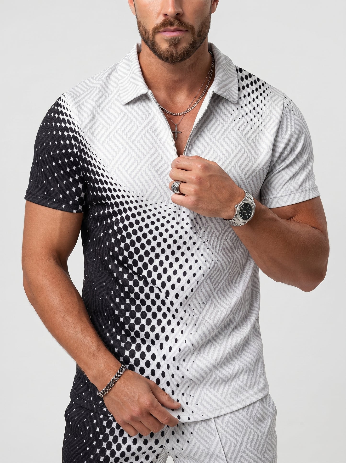 The Fade Polo Set