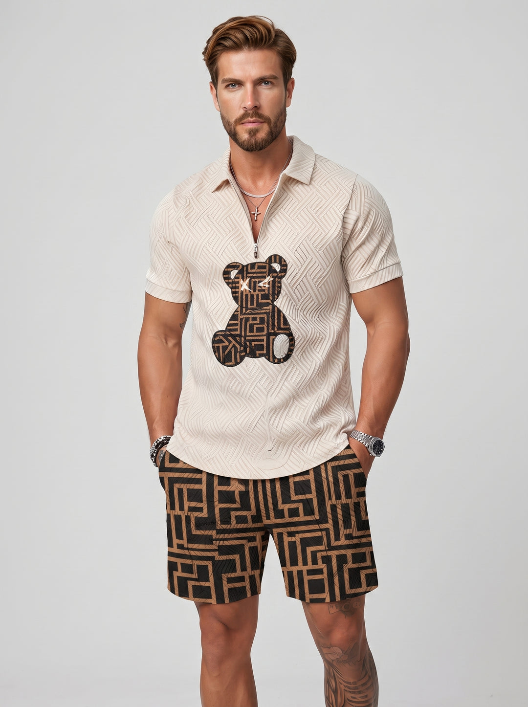 The Maison Bear Polo Set