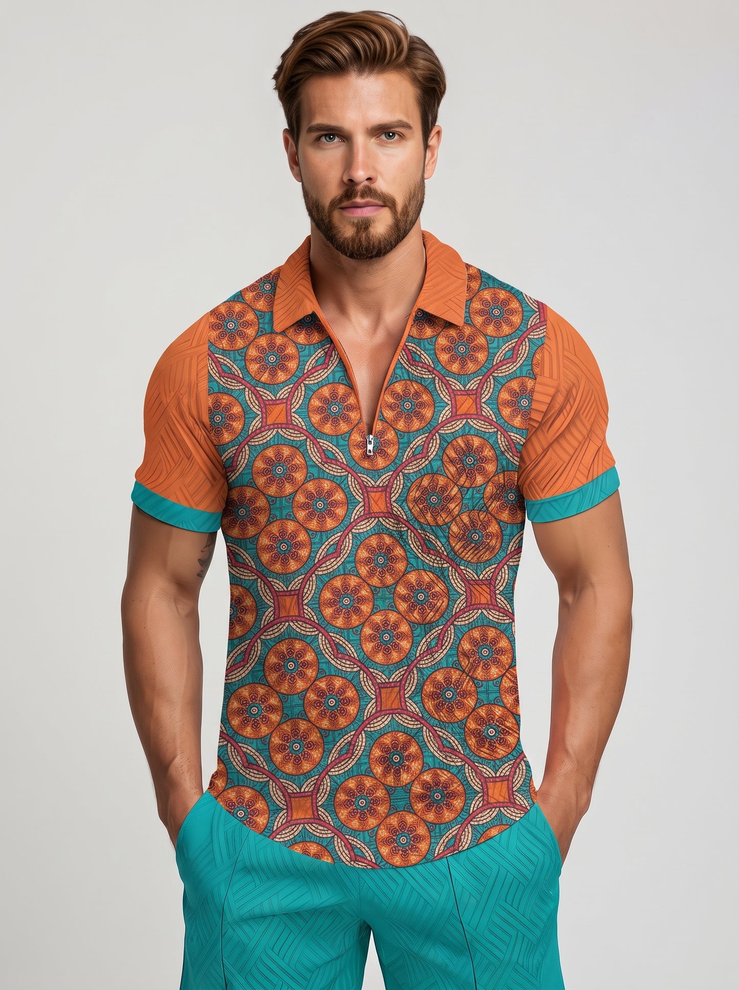The Azure Polo Set