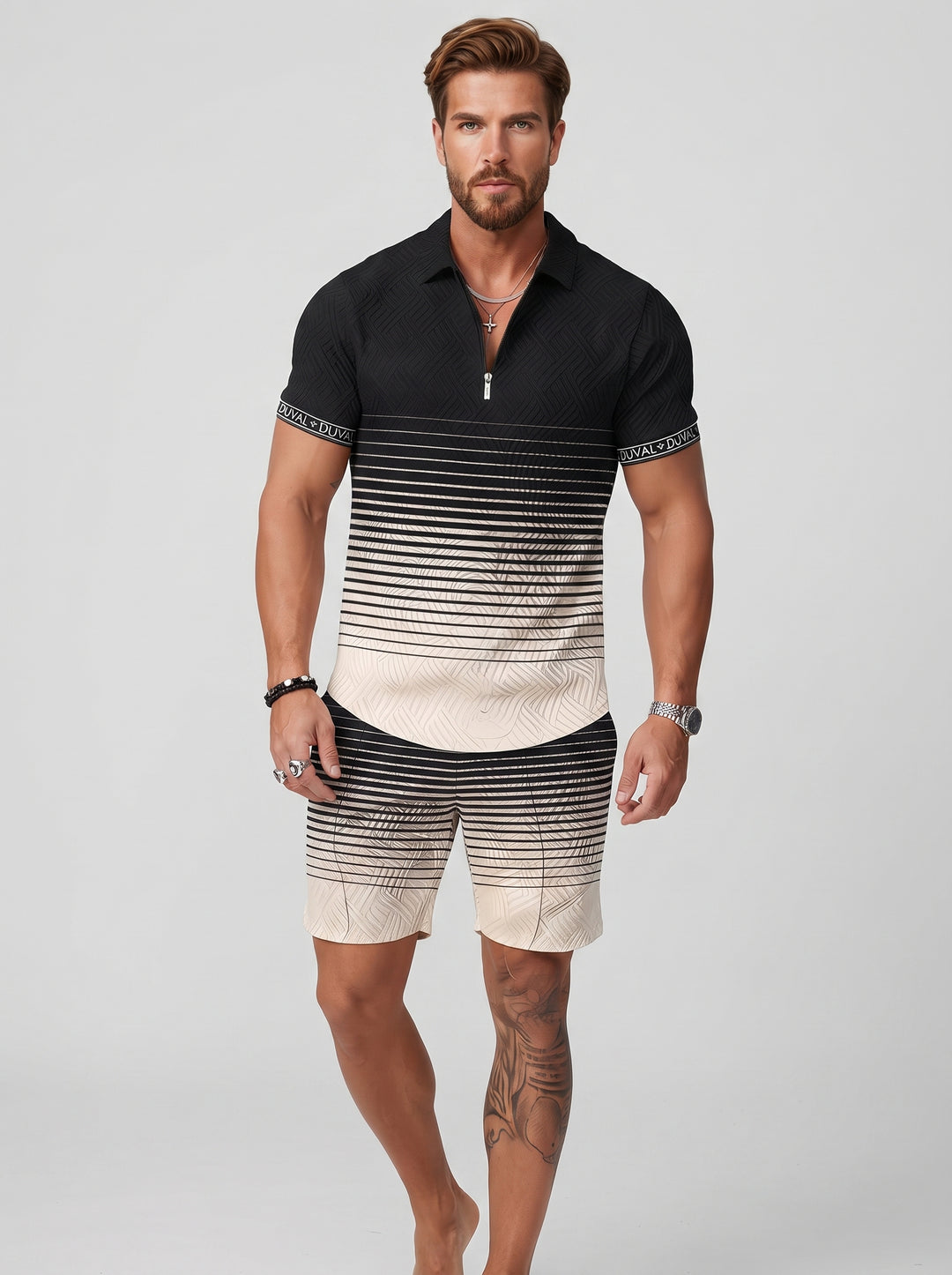 The Duval Darkness Polo Set