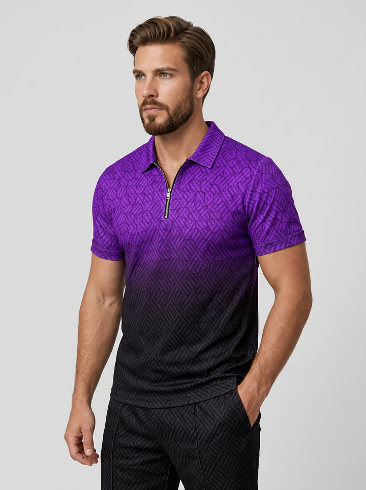 The Purple Ocean Polo Set