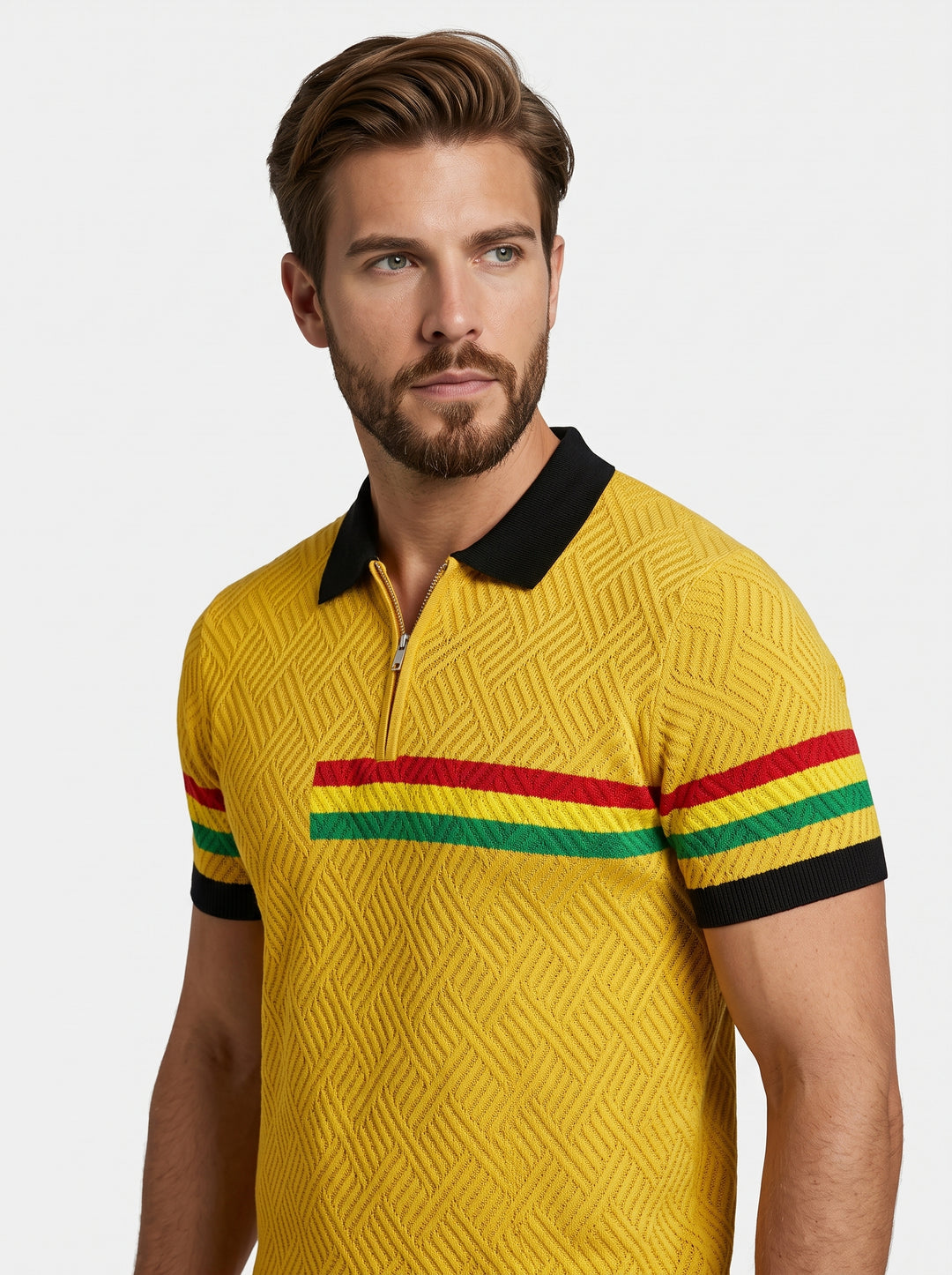 The Rasta Polo Set