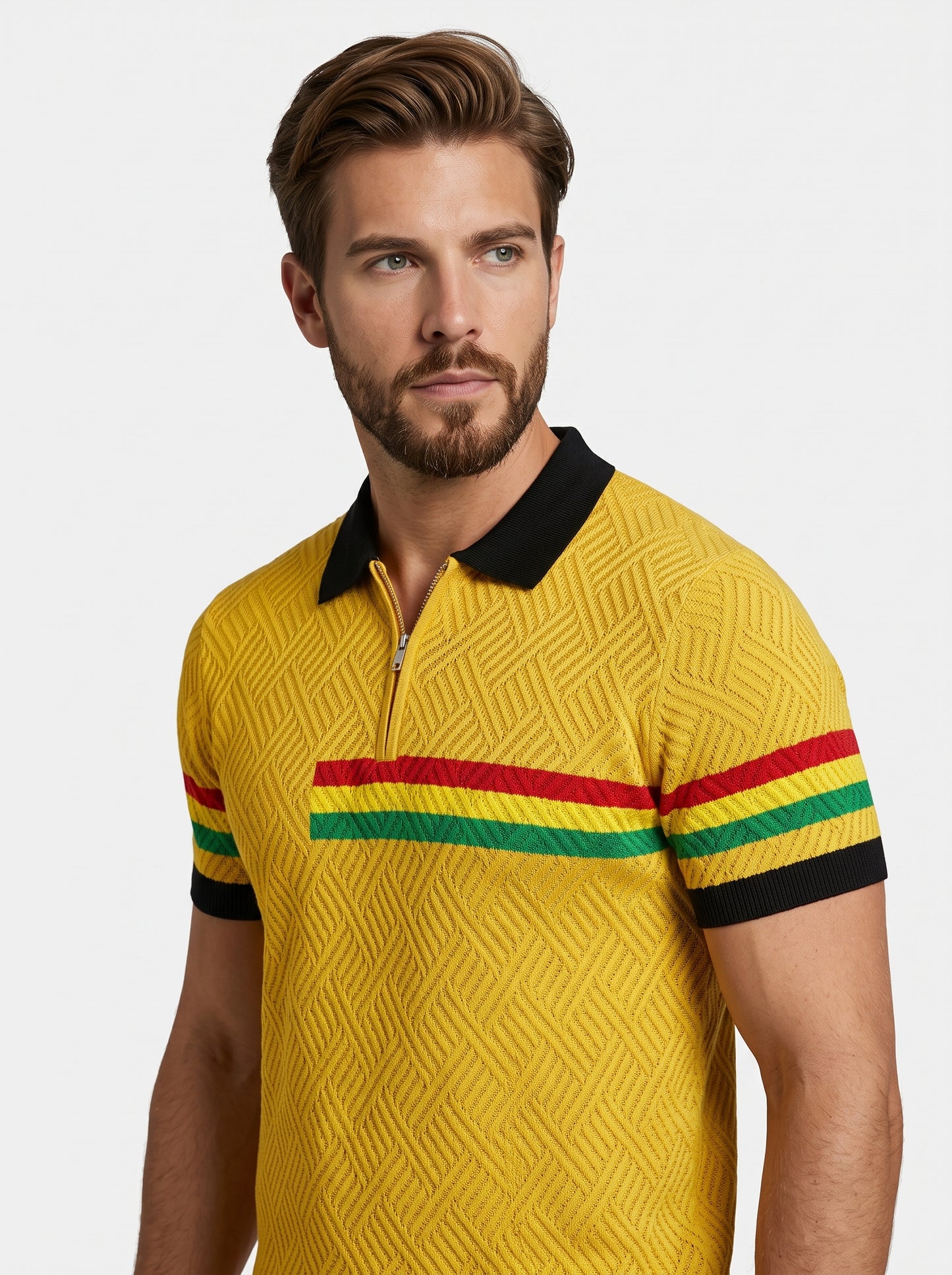 The Rasta Polo Set
