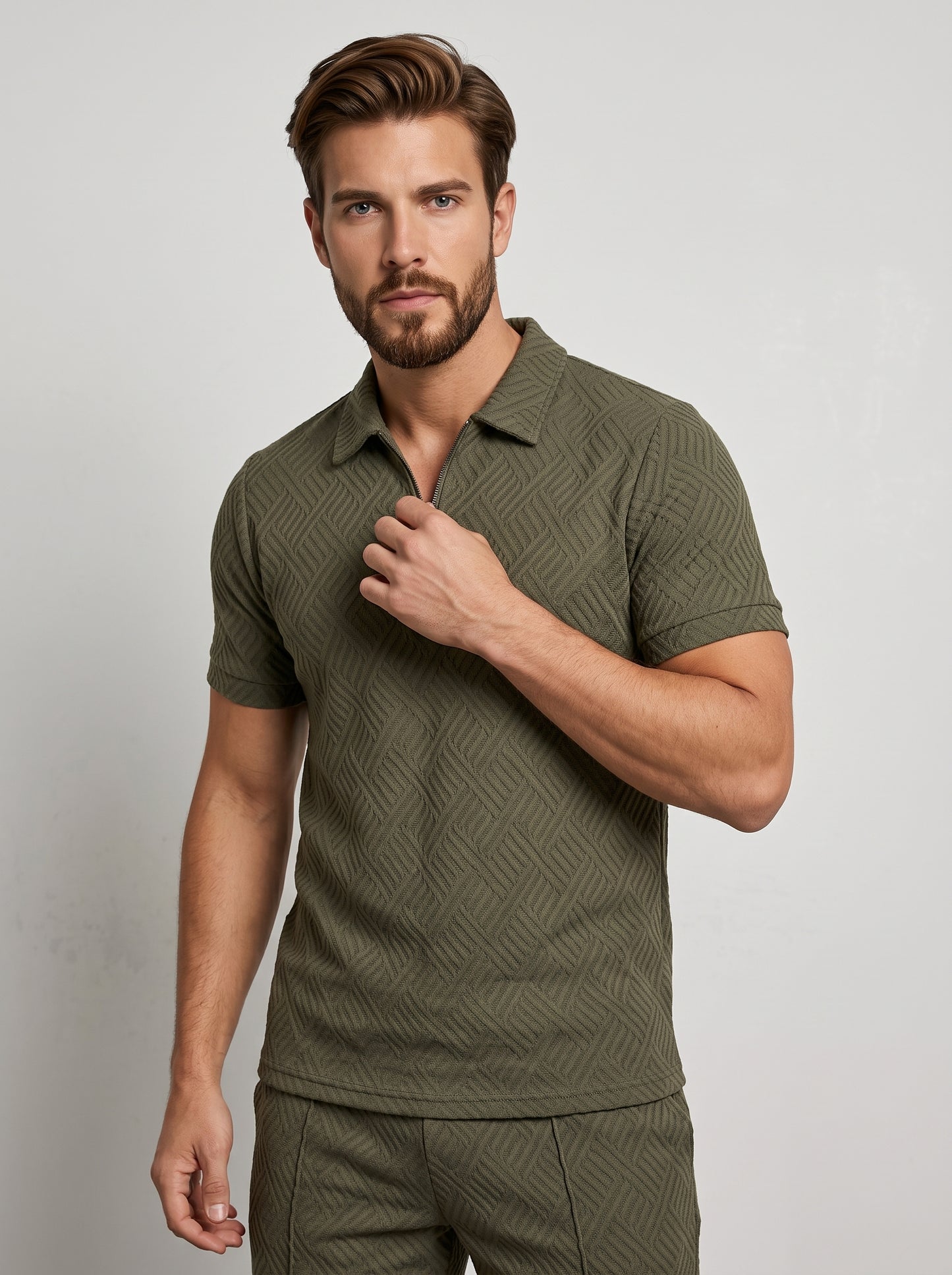 The Leisure Green Polo Set