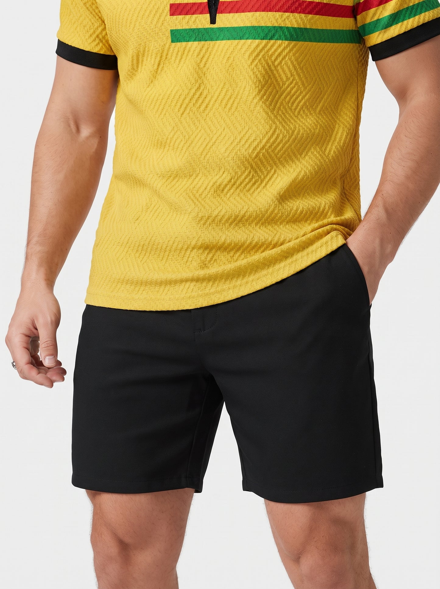 The Rasta Polo Set
