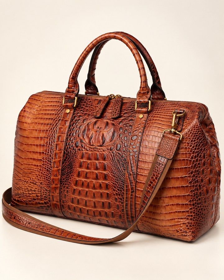 The Belgrade 46 — Crocodile Travel Bag