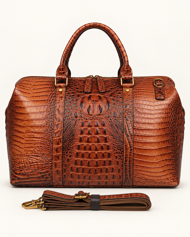 The Belgrade 46 — Crocodile Travel Bag