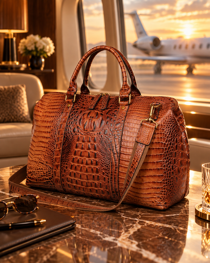 The Belgrade 46 — Crocodile Travel Bag