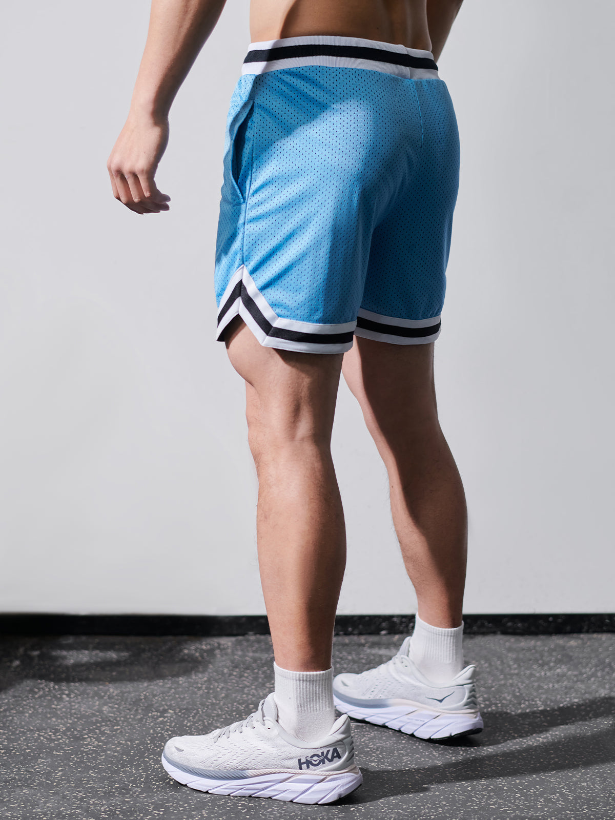 Gym To Street Mesh 6" Short-Skull Print