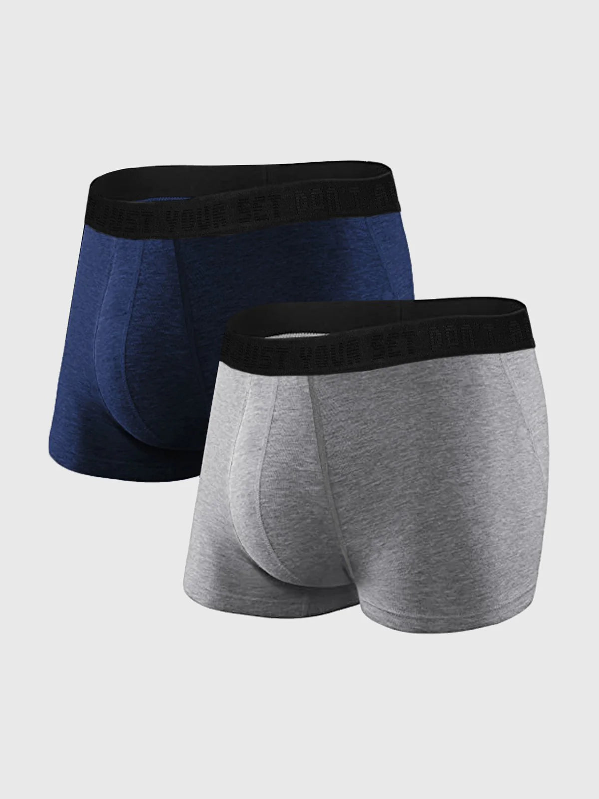 2 Packs M's Built-In Pouch Trunk Briefs