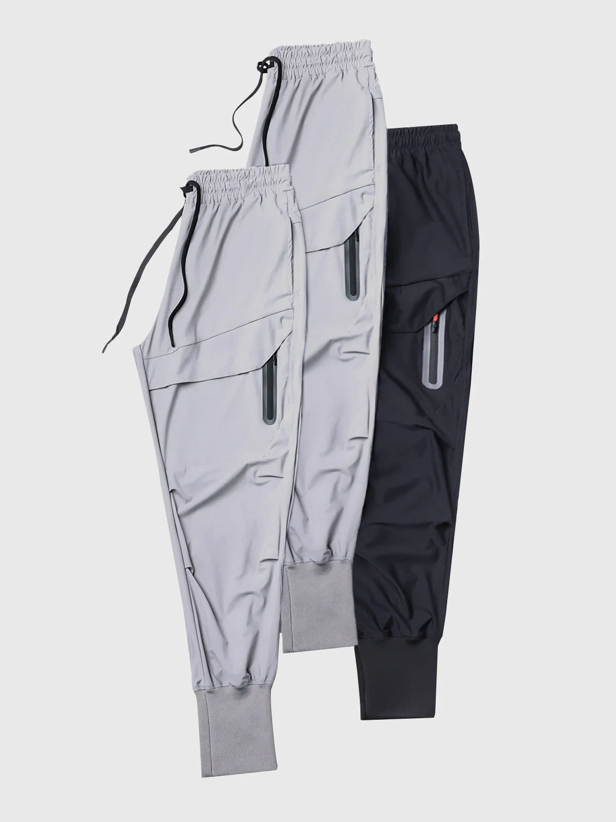 3 Pack Stay Cool High Rib Cargo Jogger Athletic Pants