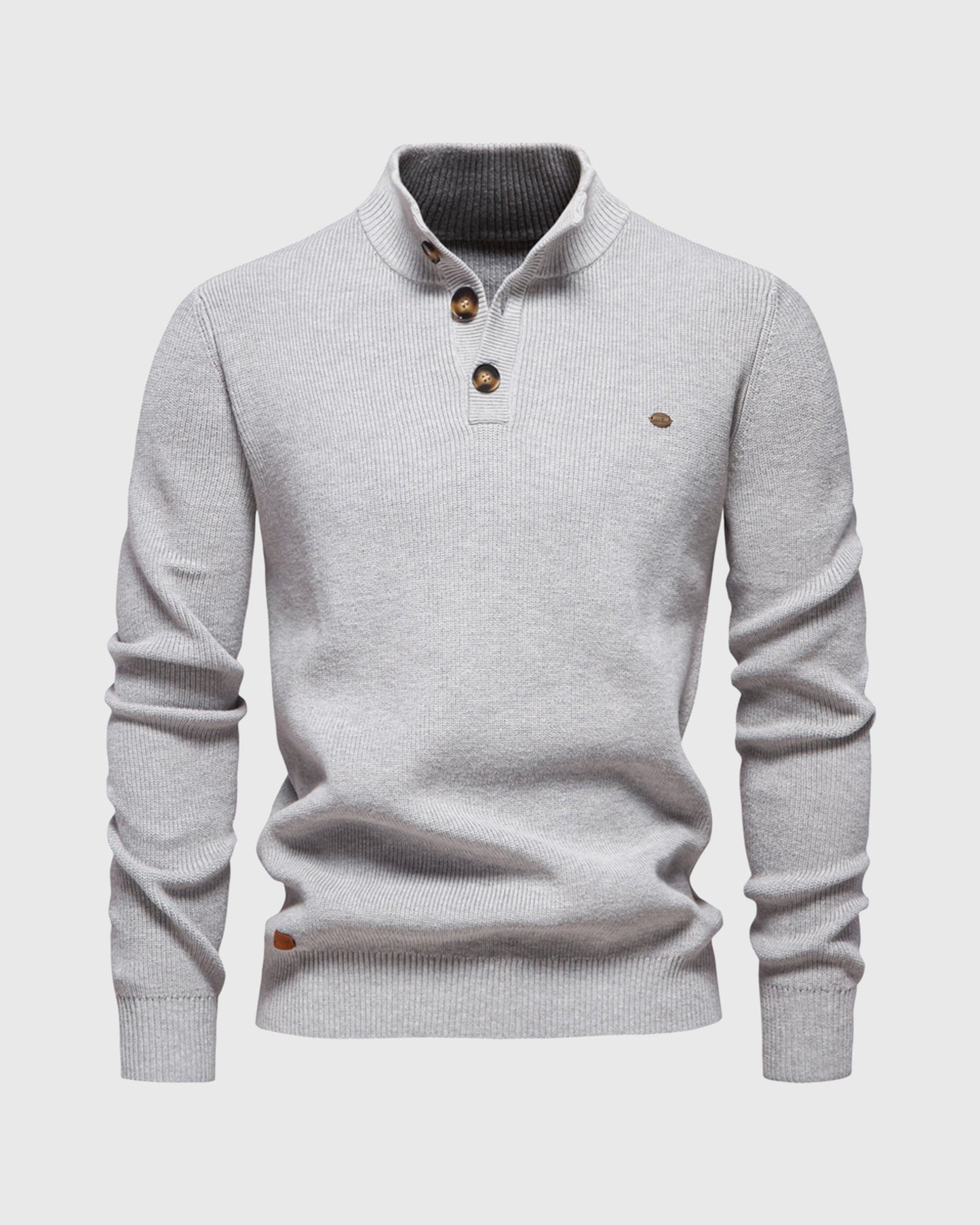 Premium Stand-Collar Sweater