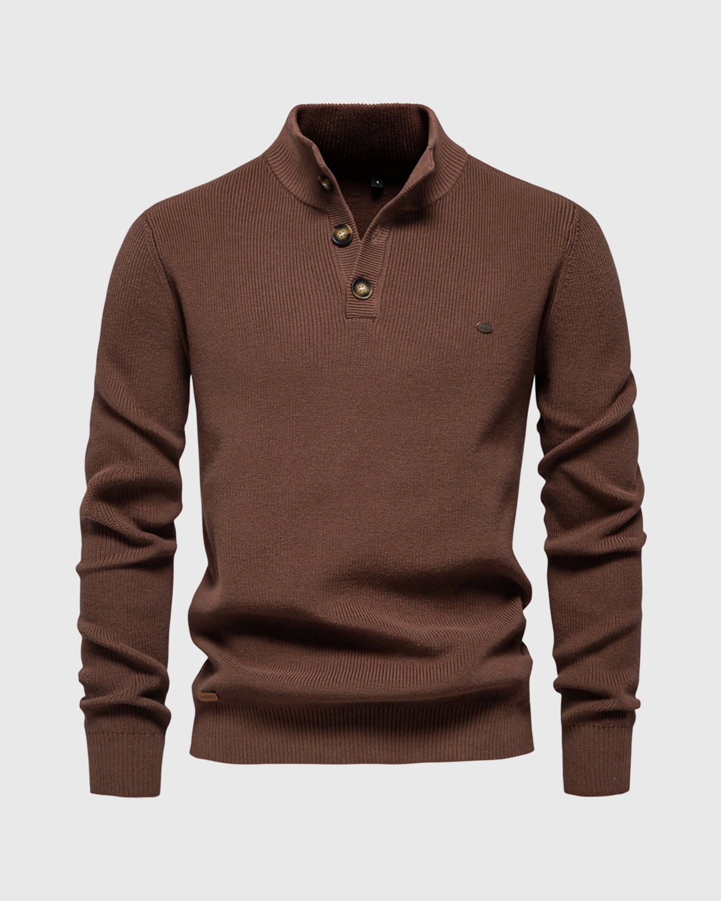 Premium Stand-Collar Sweater New