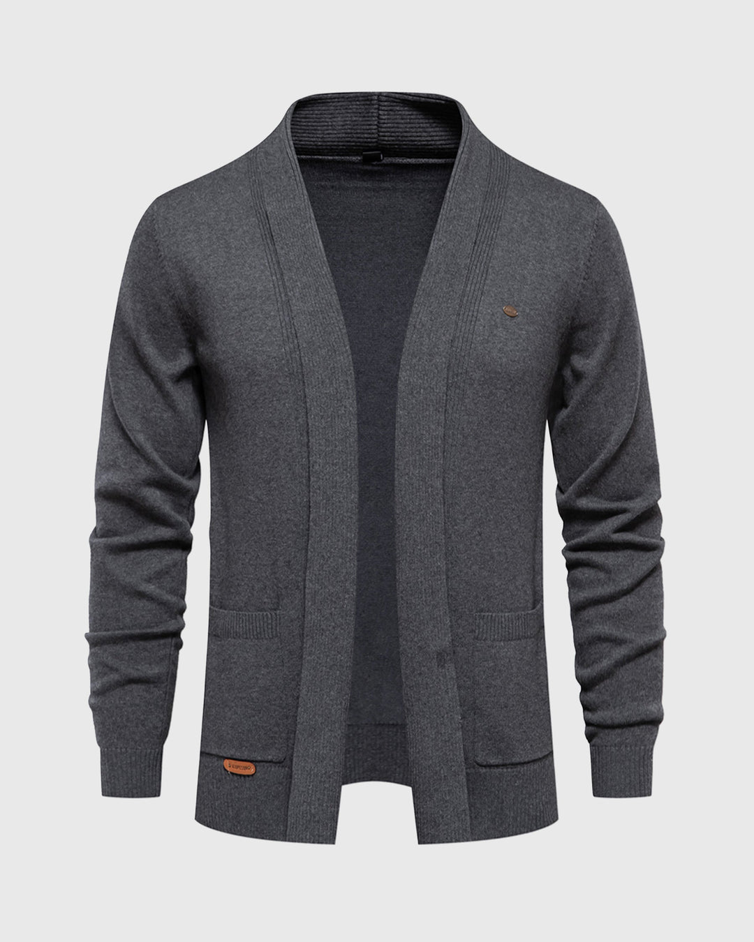 Knit Pocket Cardigan Sweater - DUVAL