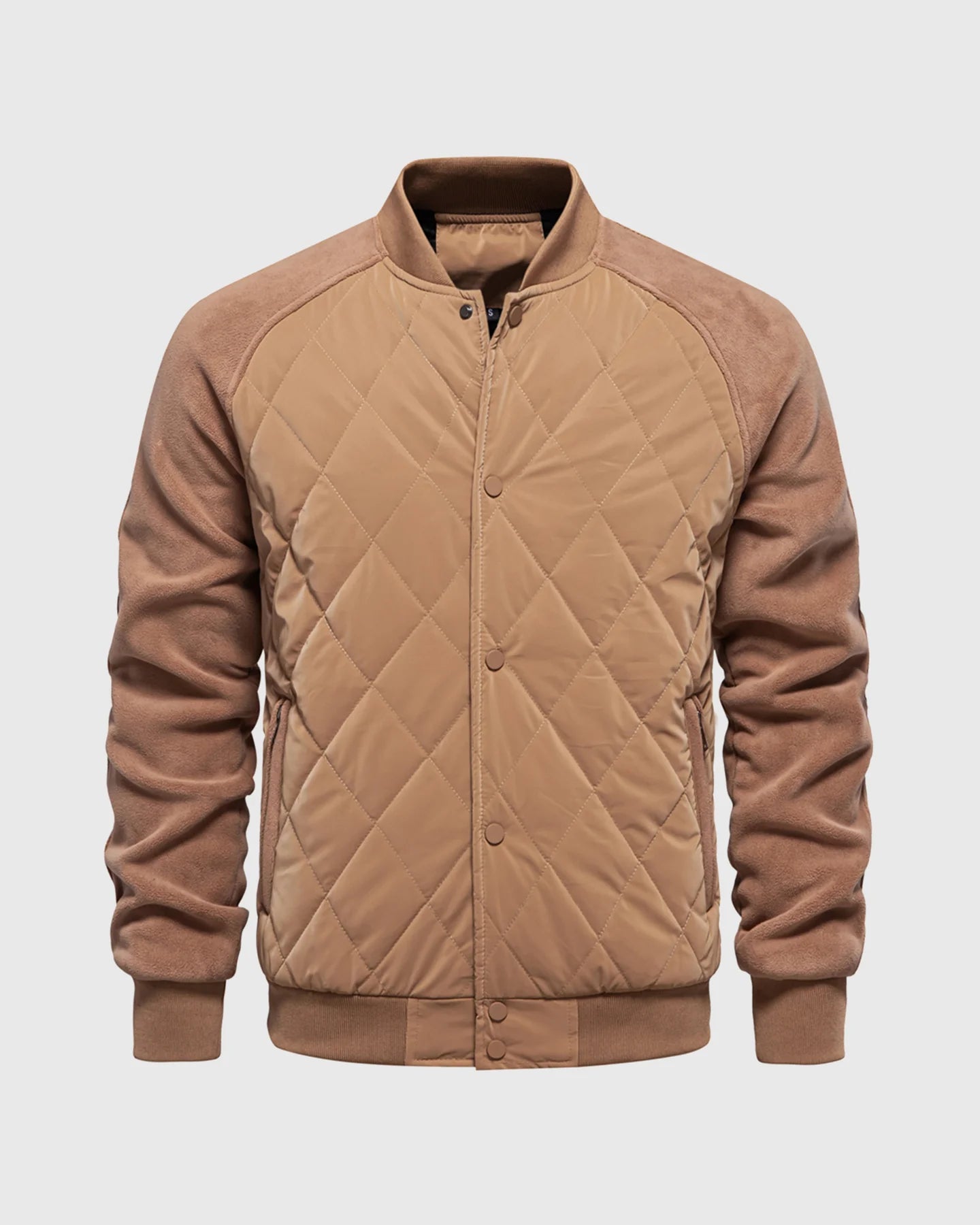 Panelled Hybrid Bomber Jacket New