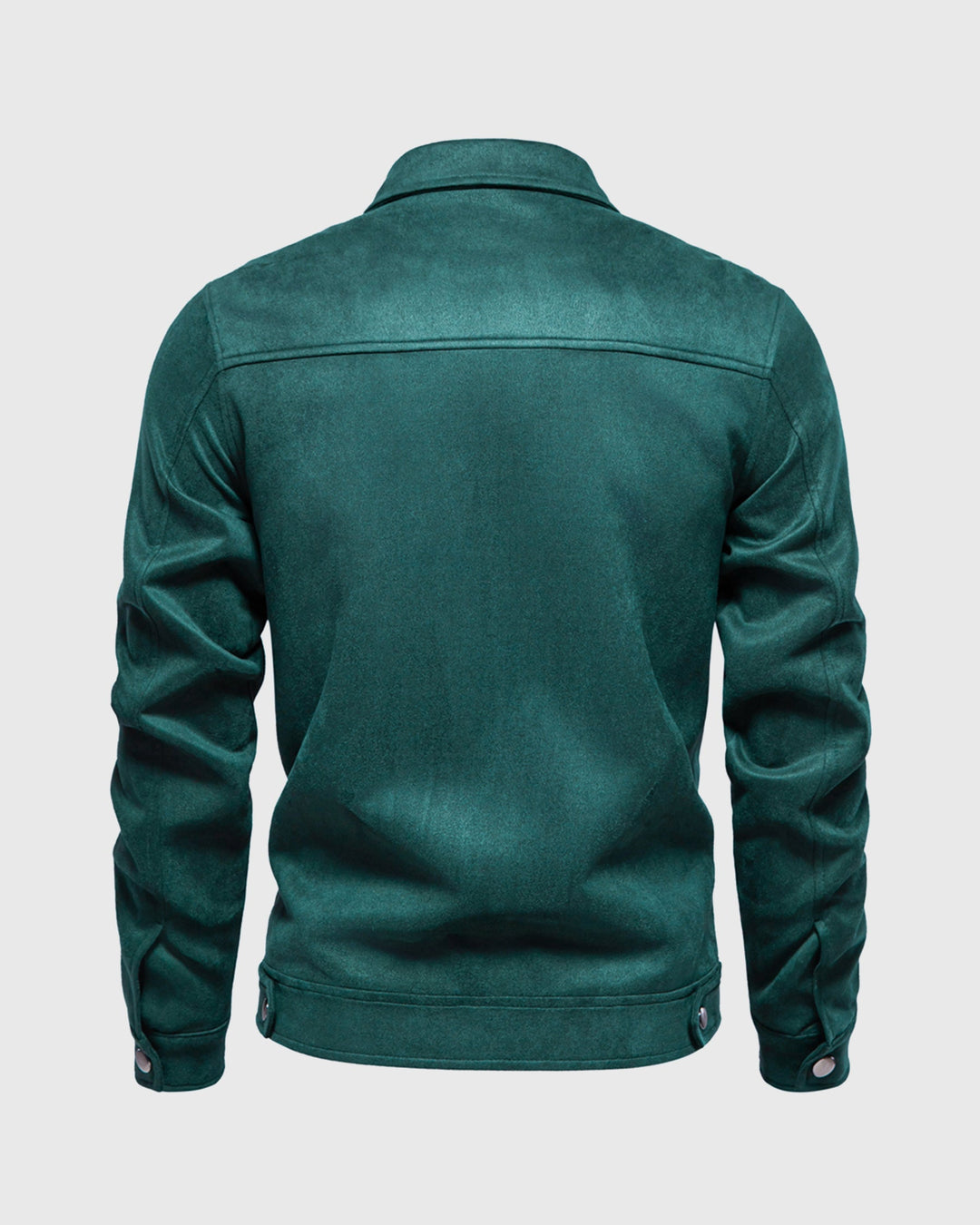 Timeless Suede Bomber Jacket - DUVAL