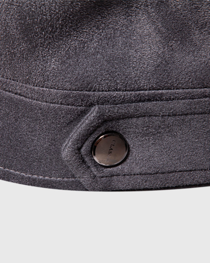Timeless Suede Bomber Jacket - DUVAL