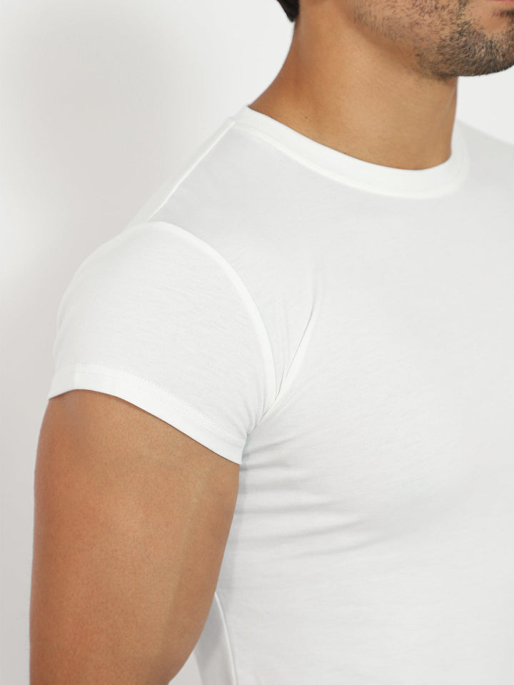 All Day Elite Cap Sleeve Muscle Fit Tee - DUVAL
