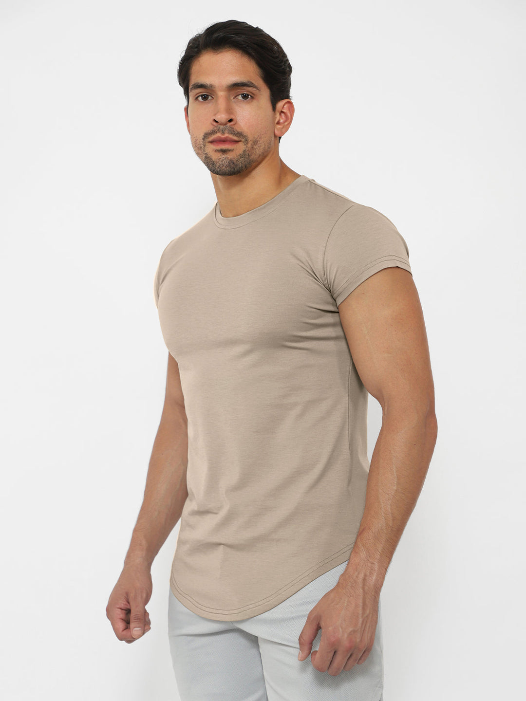All Day Elite Cap Sleeve Muscle Fit Tee - DUVAL