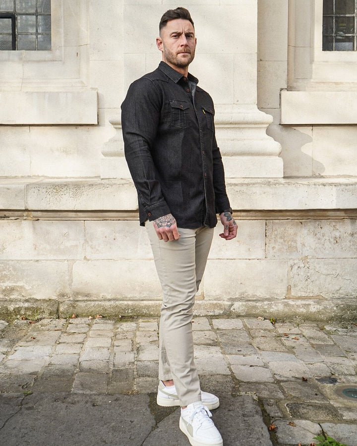 Long Sleeve Denim Shirt New - DUVAL