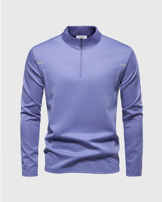 Reflective Performance Quarter-Zip Long Sleeve