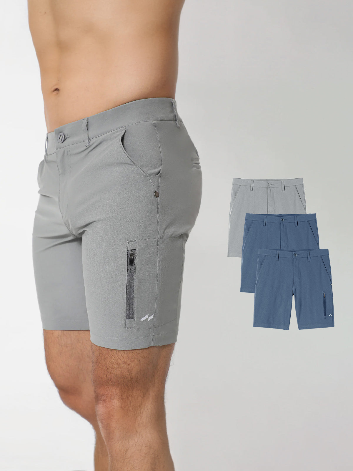 3 Pack All Day Elite Performance™ Chino Shorts