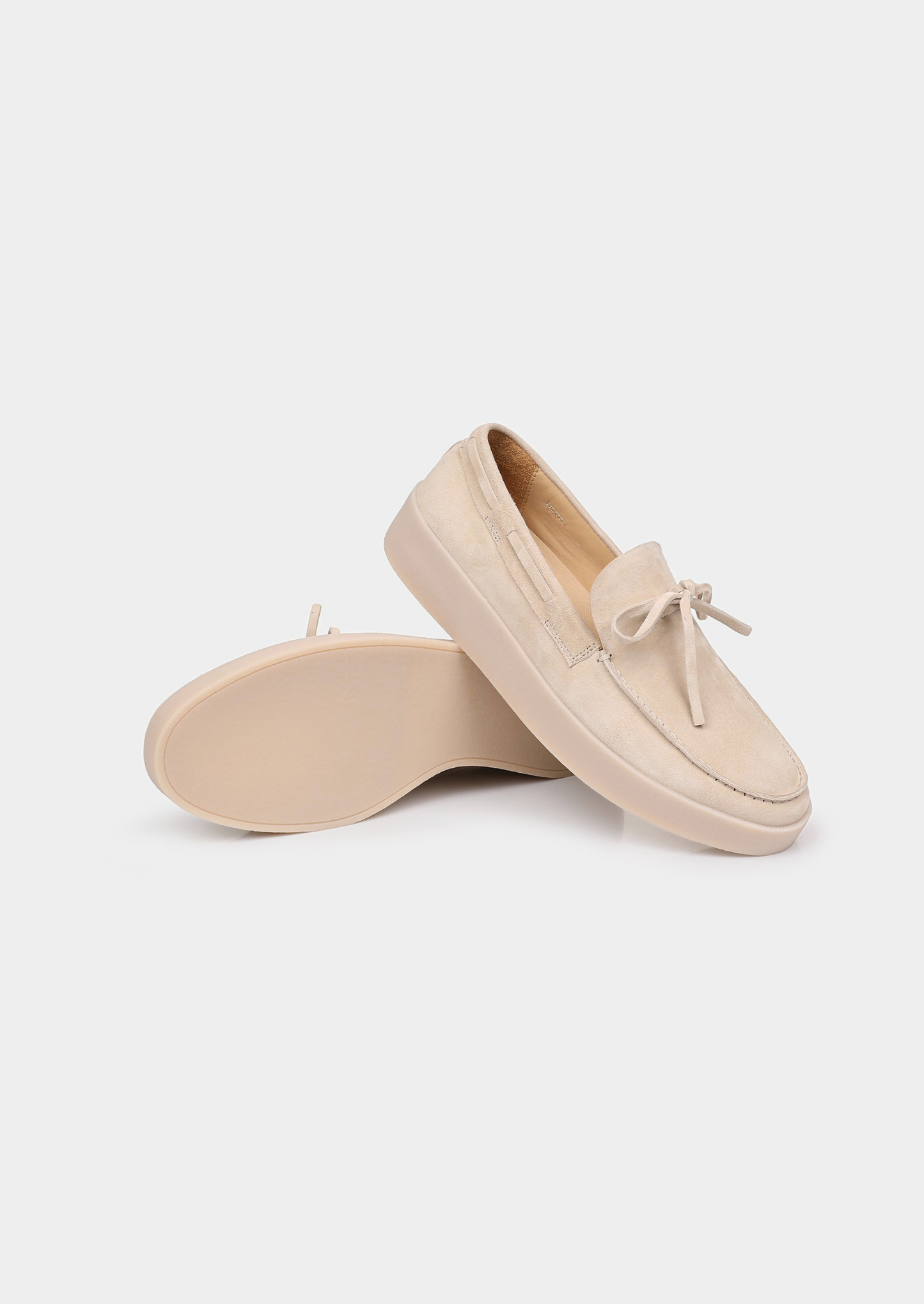 Ivory Boat Loafers