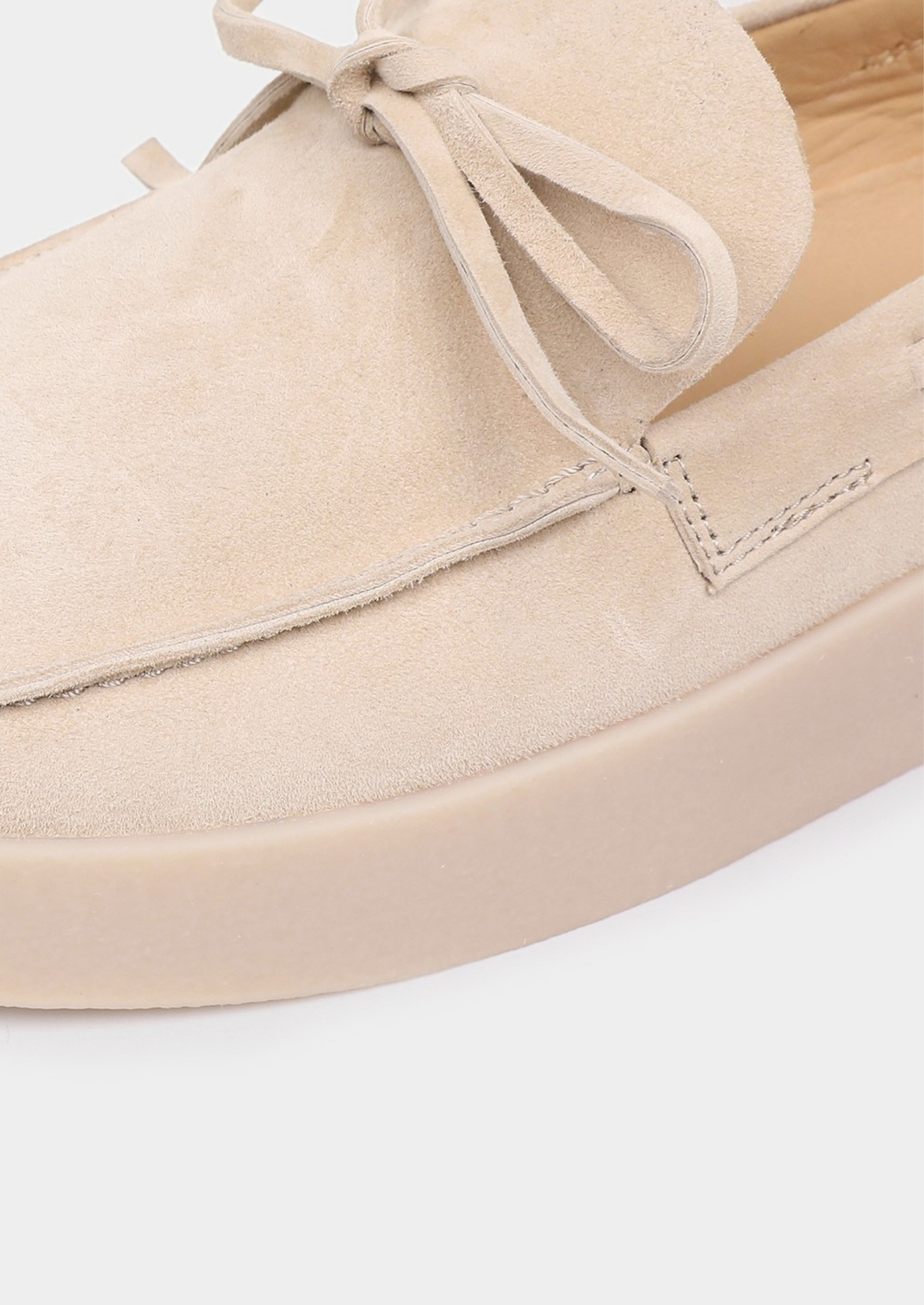 Ivory Boat Loafers